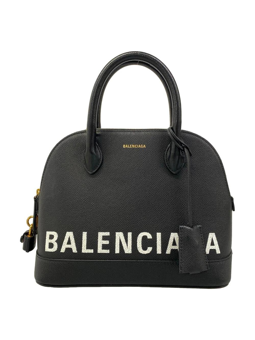Balenciaga Ville Top Handle S Black #358006B84B